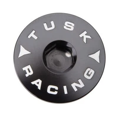 Kit de enchufes de motor de aluminio Tusk Billet negro para Husqvarna 701 Supermoto 2016-2023 Foto 2 de 4