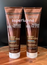John Frieda BRILLIANT BRUNETTE Moisturising Shampoo & Conditioner Set 8.45 oz.