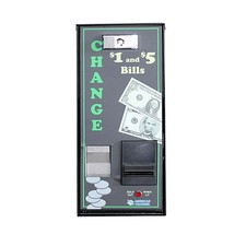 American Changer AC500 Front Load Banknote Changer with Vending Base