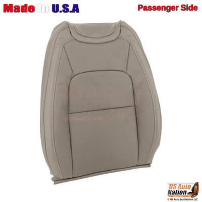 2015-2022 For GMC Canyon SLT Leatherette Front Passenger Top Seat Cover Dune Tan
