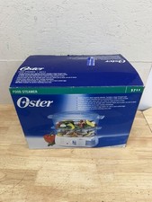 NEW Oster 5711 Food Steamer Double Tiered 6.1 Qt Vegetable Seafood Rice Cooker