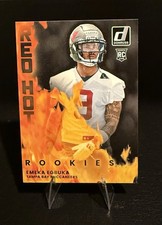 2025 Donruss Emeka Egbuka Red Hot Rookie RC