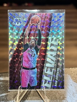 2020-21 Panini Mosaic #17 Bam Adebayo Elevate Mosaic