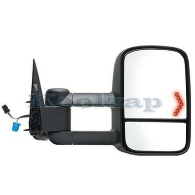 For 03-07 Sierra Power Heated Telescopic Upgrade Tow Mirror w/Signal Right Side