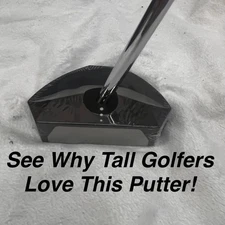 Broomstick/Fujistar FJPT-3/LAB Grip/KBS PVD Steel- Men's RH (OZ/1) Putter-H/Cvr