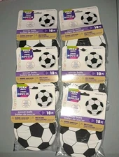 Darice Soccer Ball Foamies. 6 Pack= 60 4.25" Foam Soccer Balls!!!