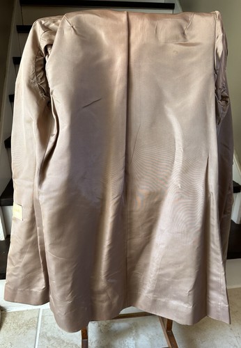 Mallory Vtg 60 70s Suede Blonde Persian Lamb Fur Penny Lane Coat Unique Sz S M - Bild 15 von 17