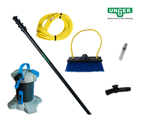 Unger AK160P Highflow Reinwasser-Komplettset Glasreinigung Harzfilter Stange 6 M