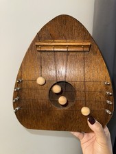 Vintage Vermont Crafted Door Harp 1984 With 4 Strings