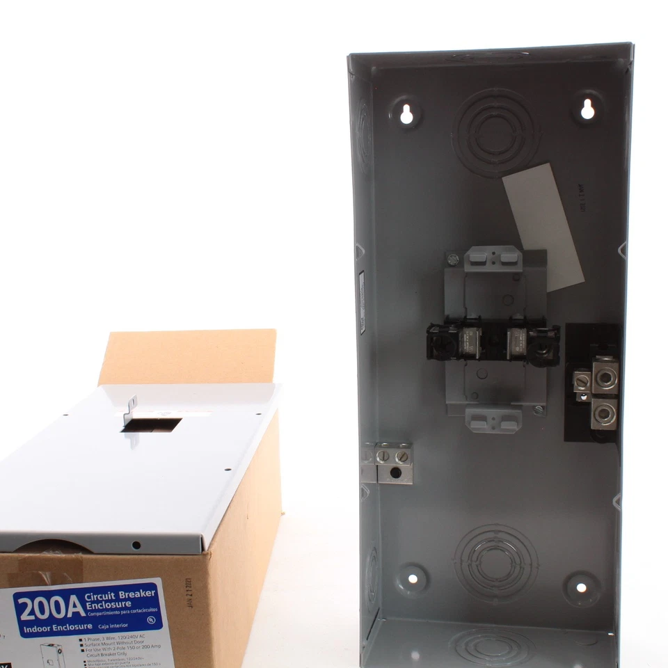 Murray LC004VS 200A 1-Phase Main Lug Load Center 2-Space Indoor Electrical Panel - Image 2 of 3