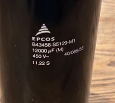 1PC EPCOS B43456-S5129-M1 450V 12000UF capacitor