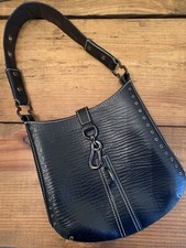 Shoulder Bag Bosca Fine Italian Leather, Black