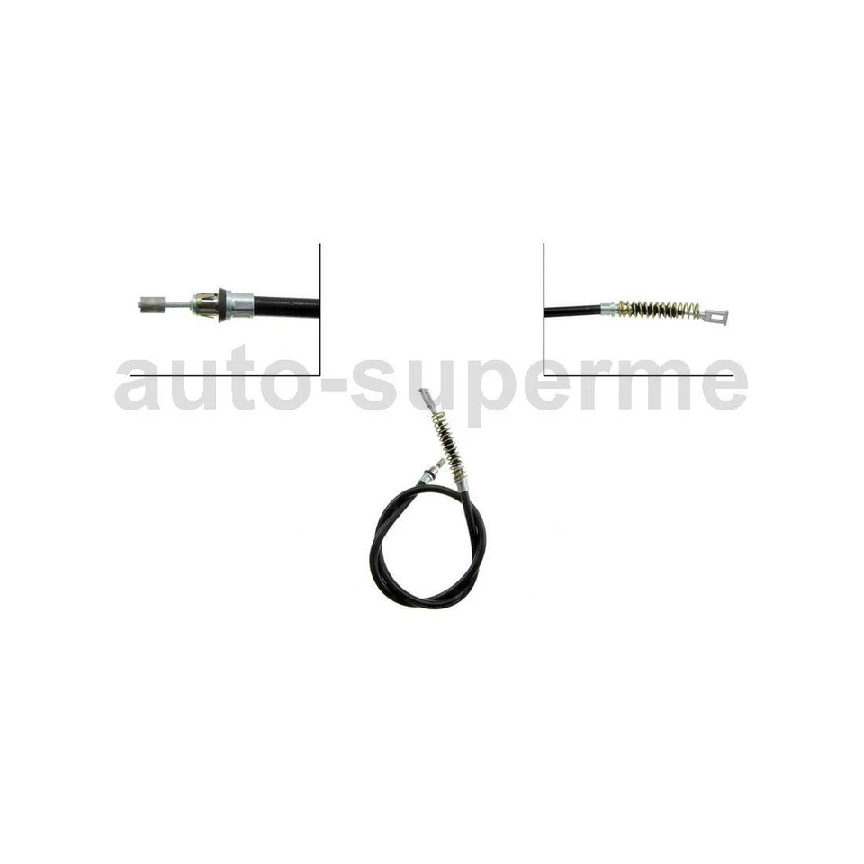 Kit de cable de freno de estacionamiento delantero trasero 3x para Mercury Mountaineer 2002-2005 Foto 3 de 4