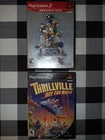 2 Game Lot Sony PlayStation 2 Thrillville Kingdom Hearts 2 Bundle PS2