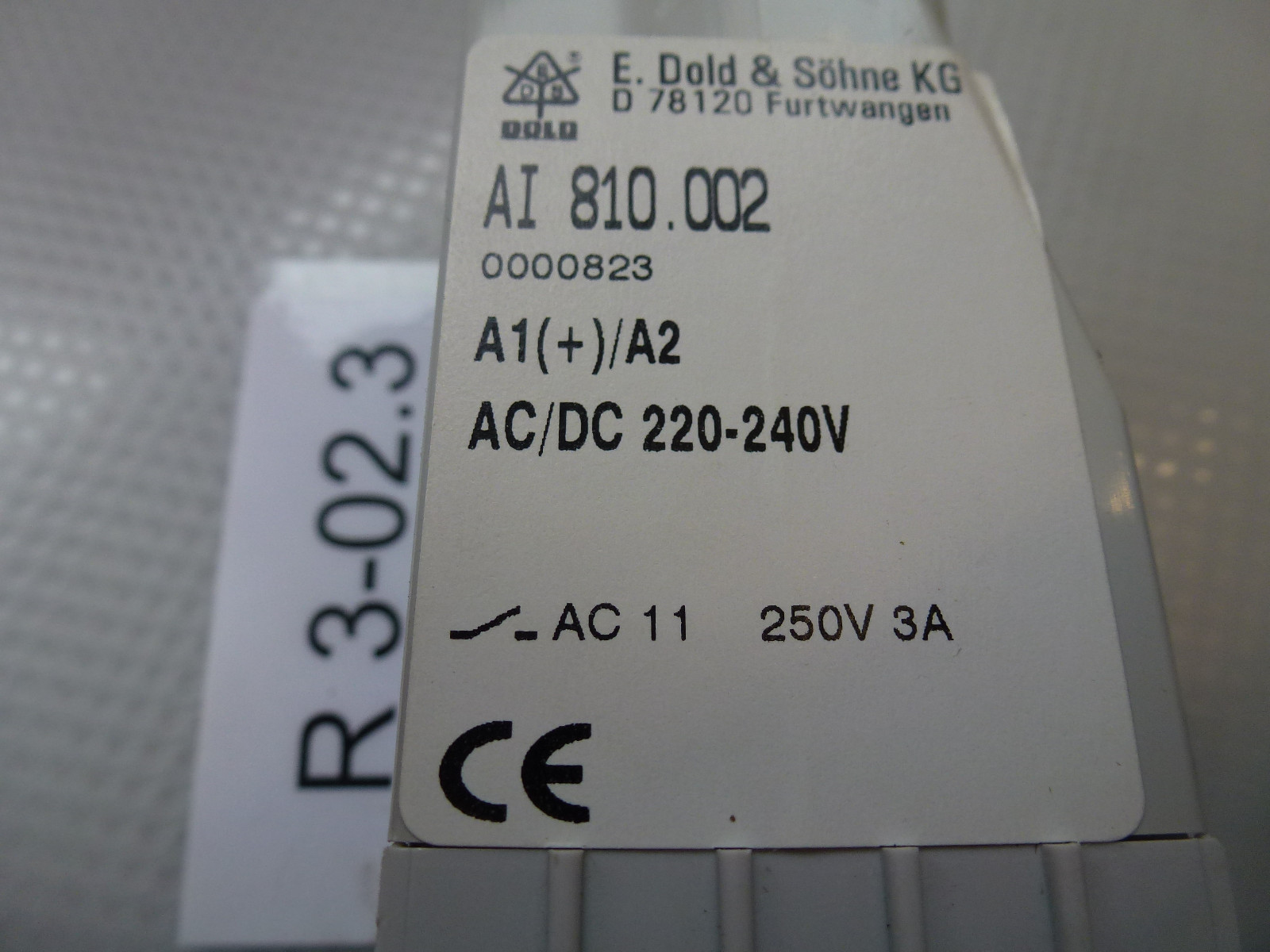 Dold AI 810.002 Power Pulse Relay AC/DC220-240V | eBay