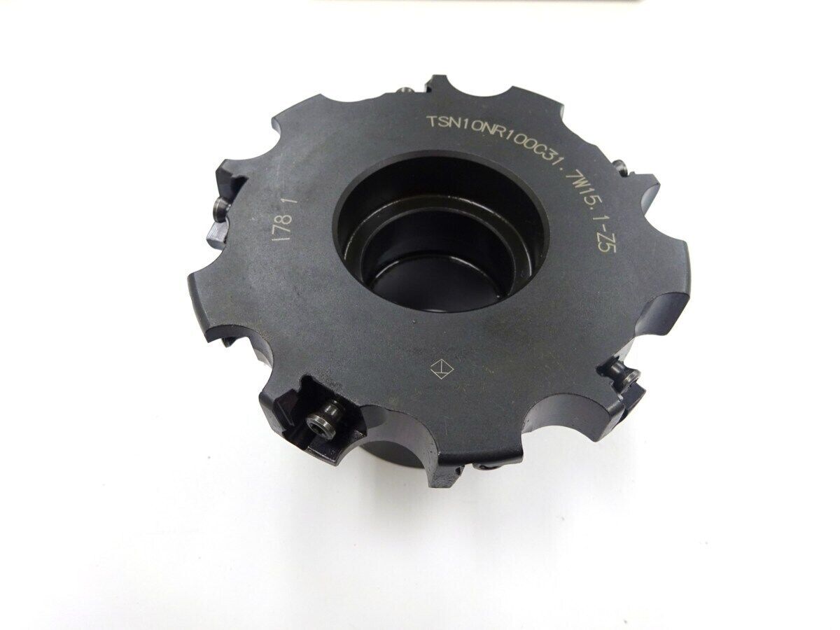 TUNGALOY FACE MILL Fullback cutter TSN10NR100C31.7W With Box TUNGALOY FACE MILL Fullback cutter TSN10NR100C31.7W With Box