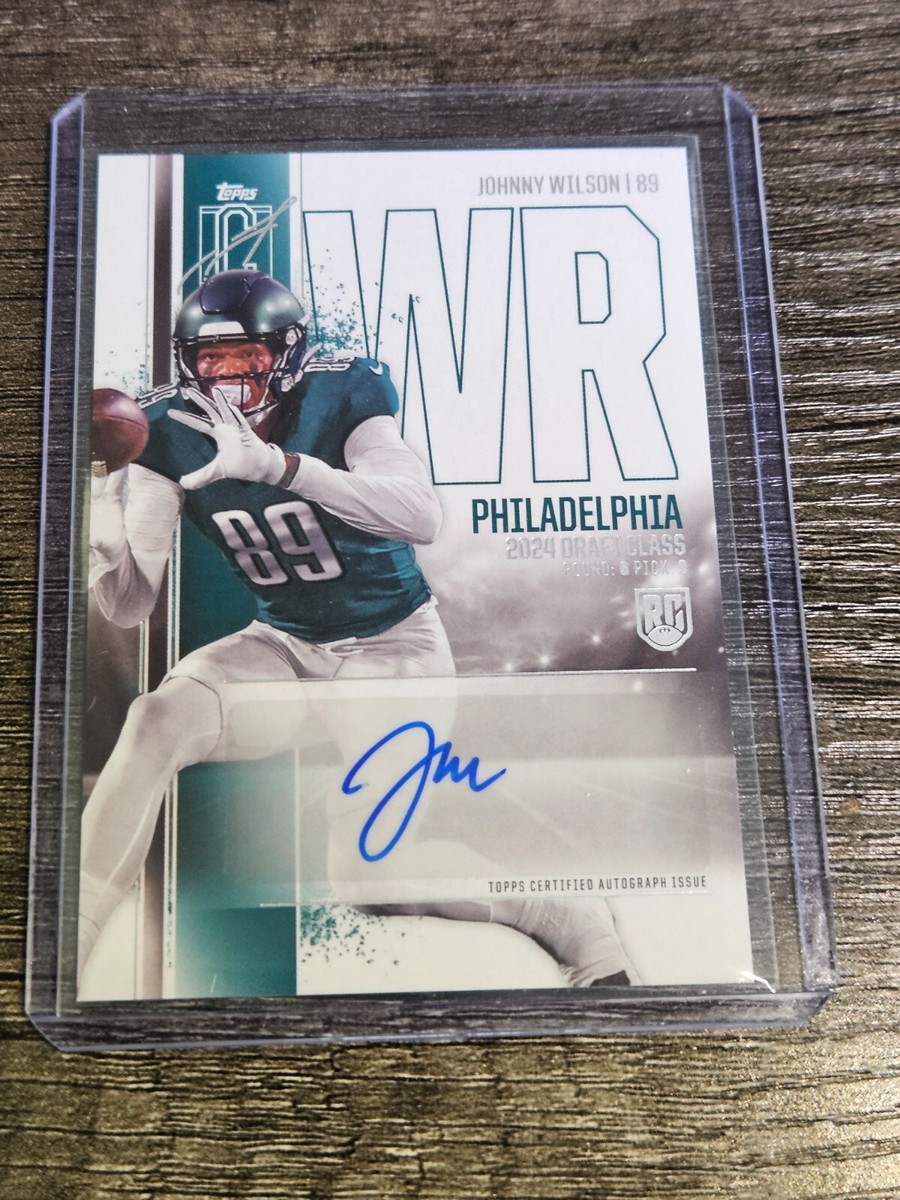 2025 TOPPS SIGNATURE #RCA-JWL - JOHNNY WILSON AUTOGRAPH CARD