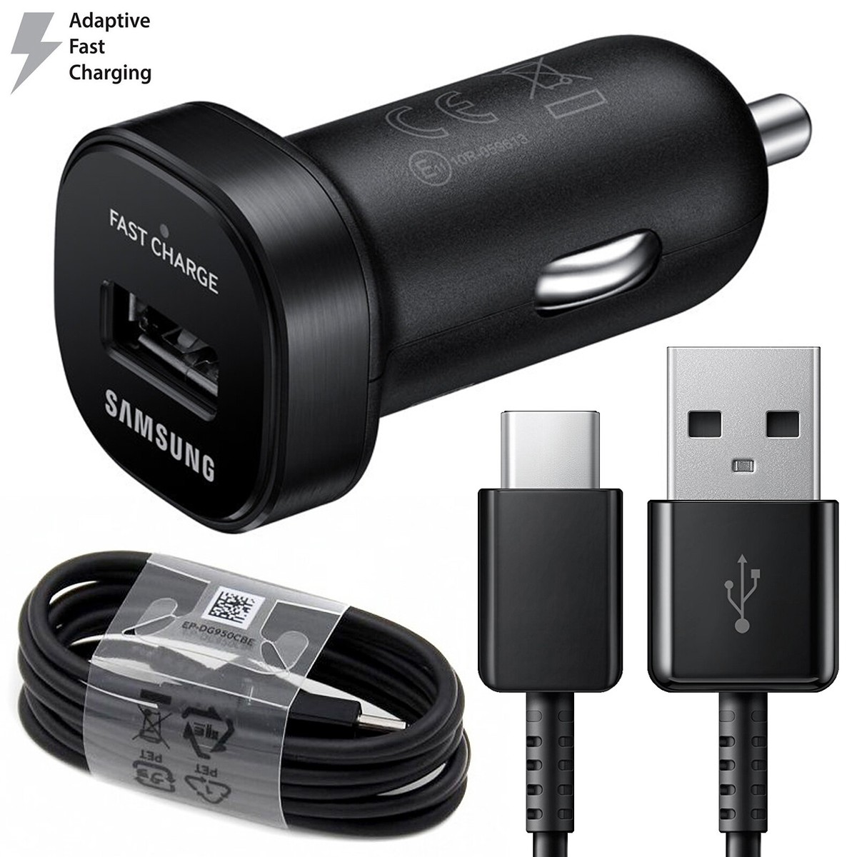 Original Samsung Galaxy Note8 S8 S9 S10 Plus Fast Car Charger