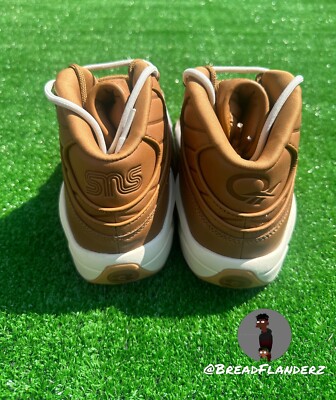 Reebok Question Mid x SNS - Brown/Classic White/Gum - Size 11.5M