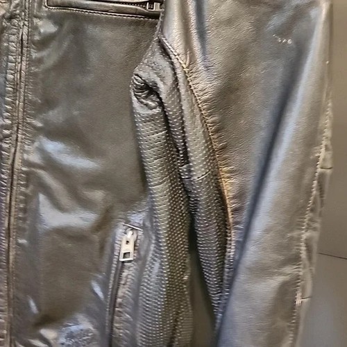Harley Davidson LARGE WILLIE G Perforated Distressed Leather Jacket 98113-16VM - Picture 17 of 23