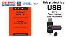 2000 Jeep Cherokee Shop Service Repair Manual USB Engine Drivetrain Electrical