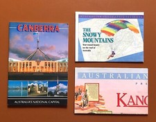 Pictorial Guide, Maps for Canberra, Snowy Mountains, Australia, Kangaroos