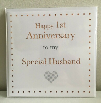 happy 1st anniversary for husband