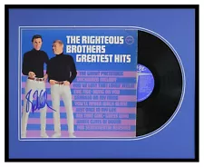 Bill Medley Signed Framed 1966 Righteous Brothers Hits Record Album Display