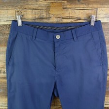 Bonobos Mens Golf Pants Size 32x32 mesured 32x31 gray Flat Front