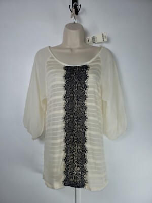  Buckle DAYTRIP SZ M sheer tunic WOMEN'S Top BKE fabulous NWT $29.95