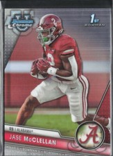 2023 Bowman University Chrome #75 Jase McClellan Alabama Crimson Tide 1st Bowman