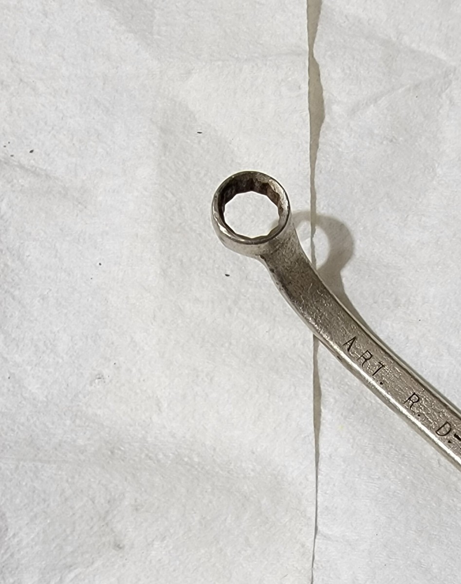 Vintage Wards Lakeside Offset Box End Wrench 7/16