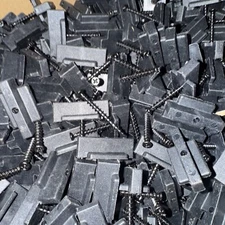 170 Pack Hidden Fasteners Nylon Clips for Deck Fastening Composite Decking