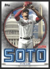 Juan Soto #JSH-27 2021 Topps Juan Soto Highlights Washington Nationals