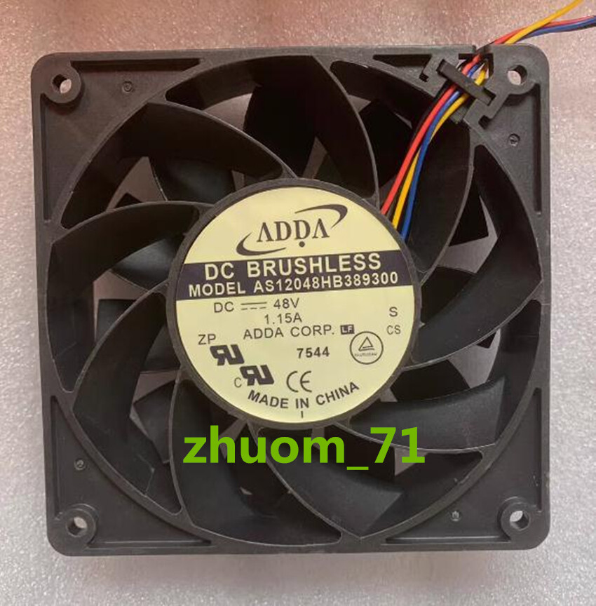 1PC ADDA AS12048HB389300 DC 48V 1.15A 12038 High air volume