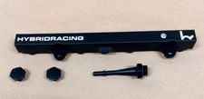 HYBRID RACING FUEL RAIL BLACK for 06-11 CIVIC Si FG FA FN FD HYB-FRL-01-10 NEW
