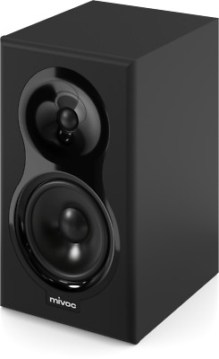 mivoc HM5 Regallautsprecher, schwarz, Paarpreis