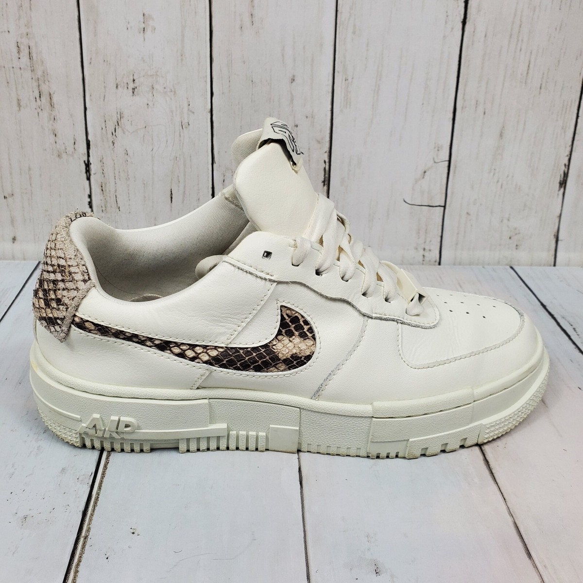 Nike Women's Air Force 1 Pixel SE 'Sail Snake' CV8481-101