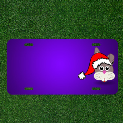 Custom Personalized License Plate With Add Names To Rabbit Easter Bunny
