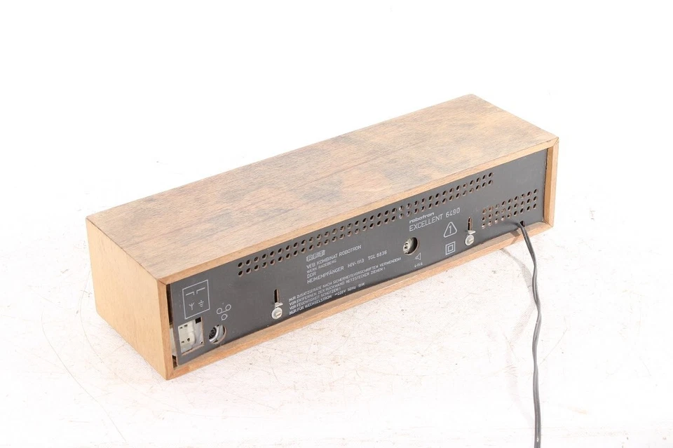 altes DDR RFT Radio EXCELLENT 6490 Vintage 220V 15 Watt - Bild 4 von 4