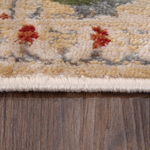 Gulistan Traditional Vintage Botanical Floral Rug Indoor Area Rugs Or Runner Rug - Picture 5 of 26