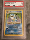 1999 Pokemon Base Set Unlimited Blastoise Holo 2/102 PSA 7