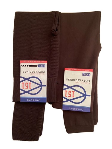 fleece lined cozy leggings dark brown 
