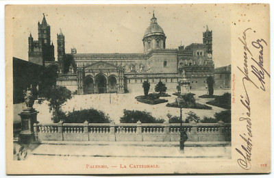 1914 Palermo La Cattedrale Massa DEST. Garfagnana Factor Pills FP B/W VG