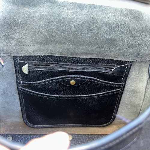 Dooney & Bourke Cartera Bolso Bandolera Negro Grande Essex Todo Clima De Colección - Imagen 14 de 23