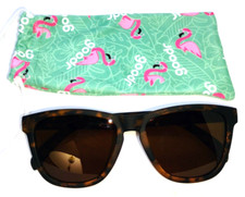 Goodr BOSLEY'S BASSET HOUND DREAMS Polarized Unisex Sunglasses Matte Tortoise