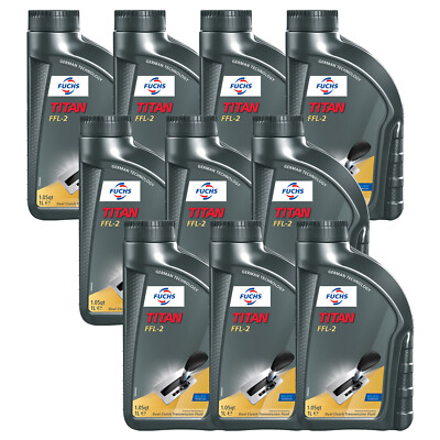 Fuchs 10 Liter TITAN FFL-2 Automatic Dual Clutch Transmission Fluid 10 x 1L