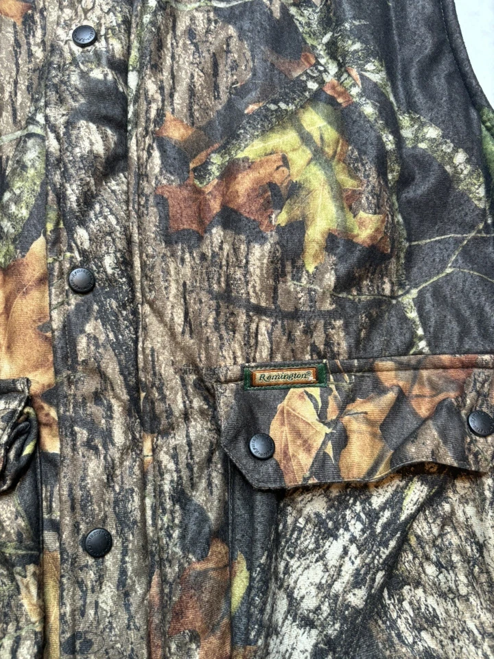 Remington Camouflage Camo Hunting Vest Size Large Reversible Outdoor - Image 3 of 3