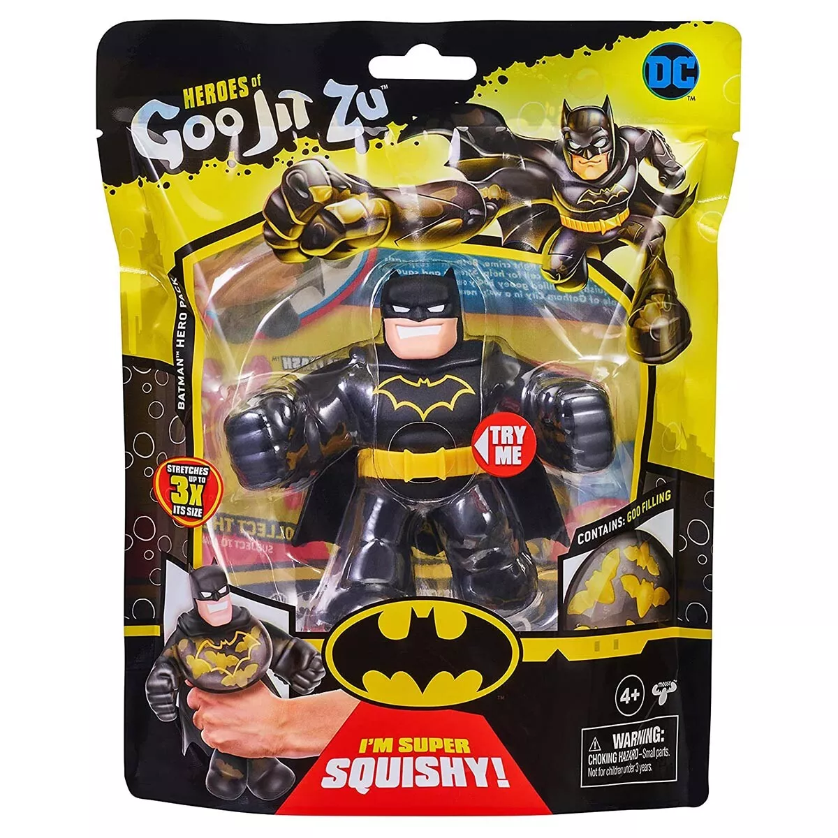 License 2 Play Heroes of Goo Jit Zu DC Hero Mini Figure Pack (Styles May  Vary)