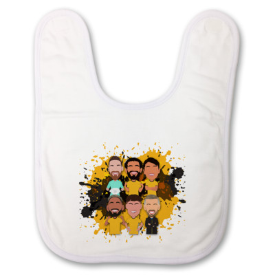 Wölfe 2024-25 Vector Heroes Baby Lätzchen Tuch tolles Wanderer Fans Geschenk